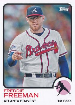 2014 Topps Archives #3 Freddie Freeman Front