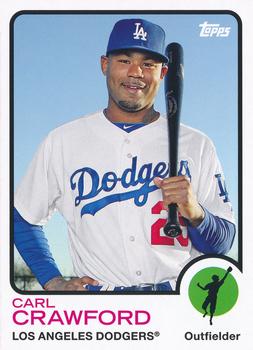 2014 Topps Archives #5 Carl Crawford Front