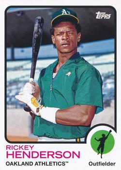 2014 Topps Archives #18 Rickey Henderson Front