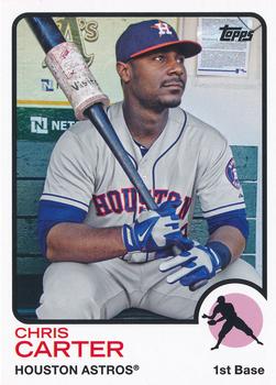 2014 Topps Archives #23 Chris Carter Front