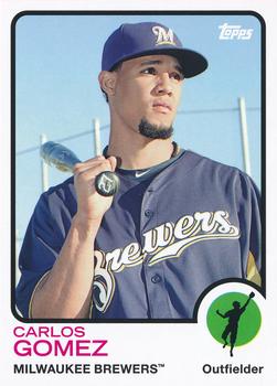 2014 Topps Archives #29 Carlos Gomez Front