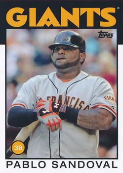 2014 Topps Archives #141 Pablo Sandoval Front