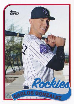 2014 Topps Archives #177 Carlos Gonzalez Front