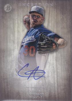 2014 Bowman Inception #PA-CA Chris Anderson Front