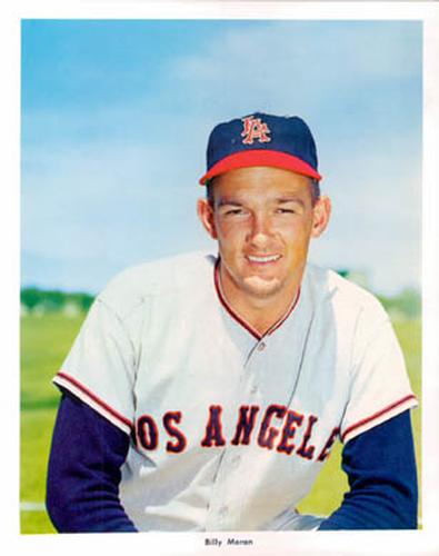 1963 Dexter Press Los Angeles Angels #5 Billy Moran Front