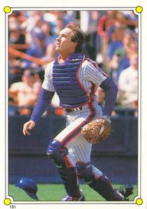 1987 Topps Stickers #101 Gary Carter Front