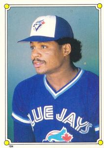 1987 Topps Stickers #184 Jesse Barfield Front