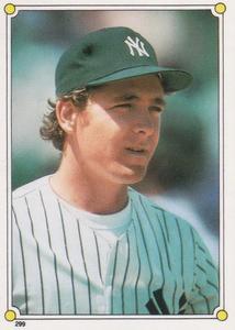 1987 Topps Stickers #299 Dave Righetti Front