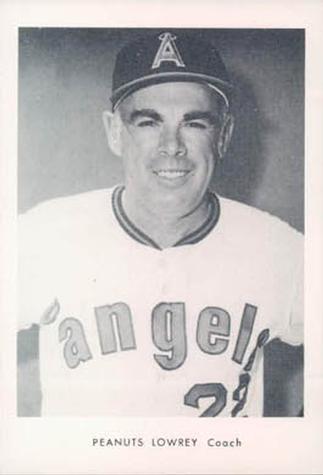 1972 California Angels Photocards #NNO Peanuts Lowrey Front