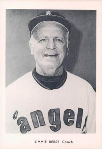 1972 California Angels Photocards #NNO Jimmie Reese Front