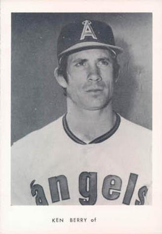 1972 California Angels Photocards #NNO Ken Berry Front