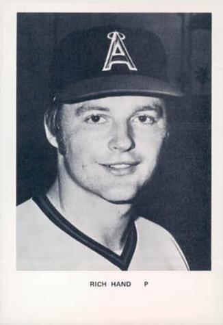 1973 California Angels Photocards #NNO Rich Hand Front