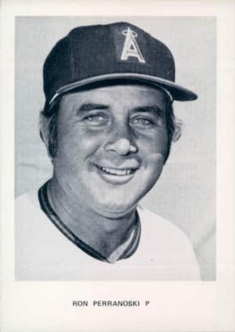 1973 California Angels Photocards #NNO Ron Perranoski Front