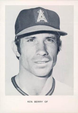 1973 California Angels Photocards #NNO Ken Berry Front