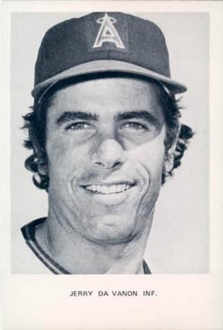 1973 California Angels Photocards #NNO Jerry DaVanon Front