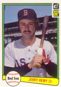 1982 Donruss #156 Jerry Remy Front