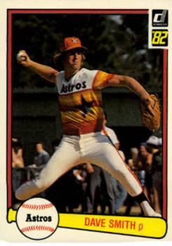 1982 Donruss #191 Dave Smith Front