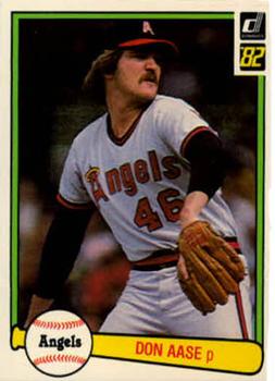1982 Donruss #267 Don Aase Front