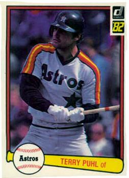 1982 Donruss #370 Terry Puhl Front