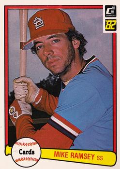 1982 Donruss #316 Mike Ramsey Front