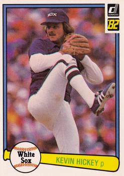 1982 Donruss #631 Kevin Hickey Front