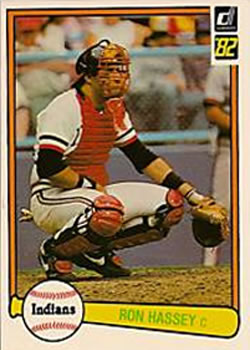 1982 Donruss #463 Ron Hassey Front