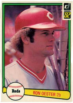 1982 Donruss #500 Ron Oester Front