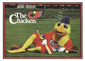 1982 Donruss #531 San Diego Chicken Front