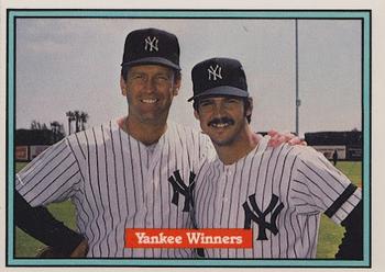 1982 Donruss #558 Yankee Winners Front