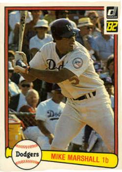 1982 Donruss #562 Mike Marshall Front