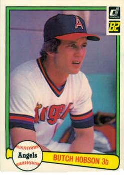 1982 Donruss #577 Butch Hobson Front