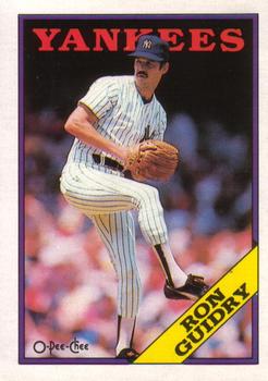 1988 O-Pee-Chee #127 Ron Guidry Front