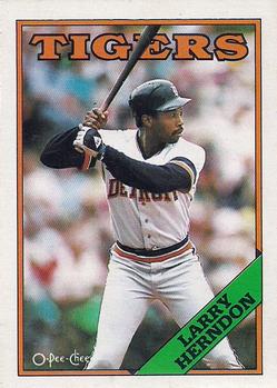 1988 O-Pee-Chee #146 Larry Herndon Front
