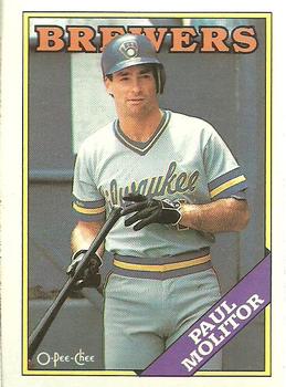 1988 O-Pee-Chee #231 Paul Molitor Front