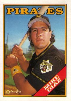 1988 O-Pee-Chee #239 Mike Diaz Front