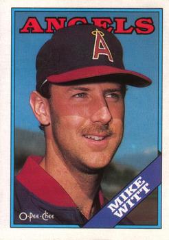 1988 O-Pee-Chee #270 Mike Witt Front