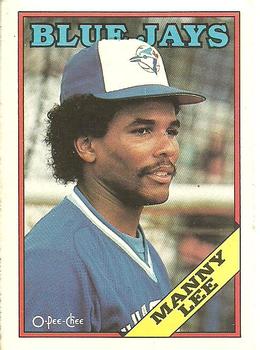 1988 O-Pee-Chee #303 Manny Lee Front