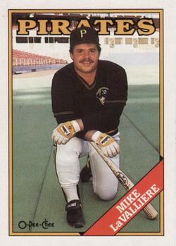 1988 O-Pee-Chee #57 Mike LaValliere Front