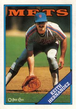 1988 O-Pee-Chee #68 Keith Hernandez Front