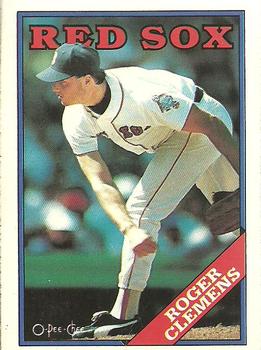 1988 O-Pee-Chee #70 Roger Clemens Front