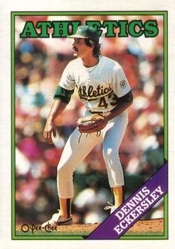1988 O-Pee-Chee #72 Dennis Eckersley Front
