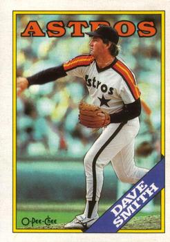 1988 O-Pee-Chee #73 Dave Smith Front
