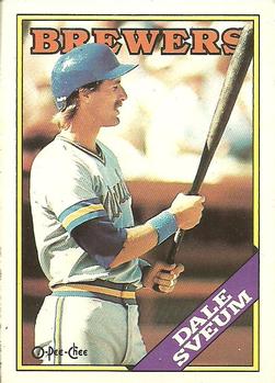 1988 O-Pee-Chee #81 Dale Sveum Front