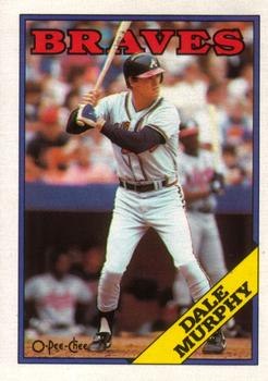 1988 O-Pee-Chee #90 Dale Murphy Front