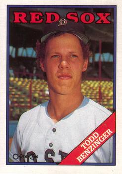 1988 O-Pee-Chee #96 Todd Benzinger Front