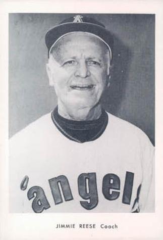 1974 California Angels Photocards #NNO Jimmie Reese Front