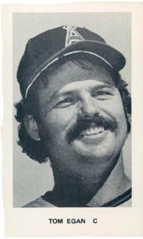 1975 California Angels Photocards #NNO Tom Egan Front
