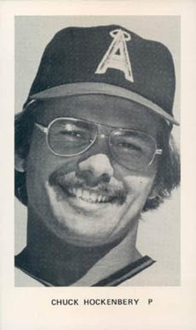 1975 California Angels Photocards #NNO Chuck Hockenbery Front