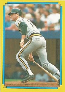 1988 O-Pee-Chee Stickers #126 Andy Van Slyke Front