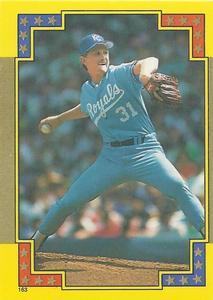 1988 O-Pee-Chee Stickers #163 Bret Saberhagen Front